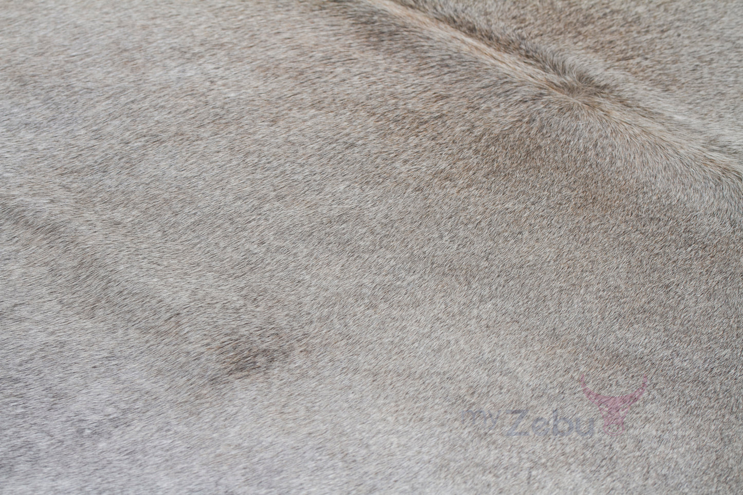 Cow hide natural - Soft Grey