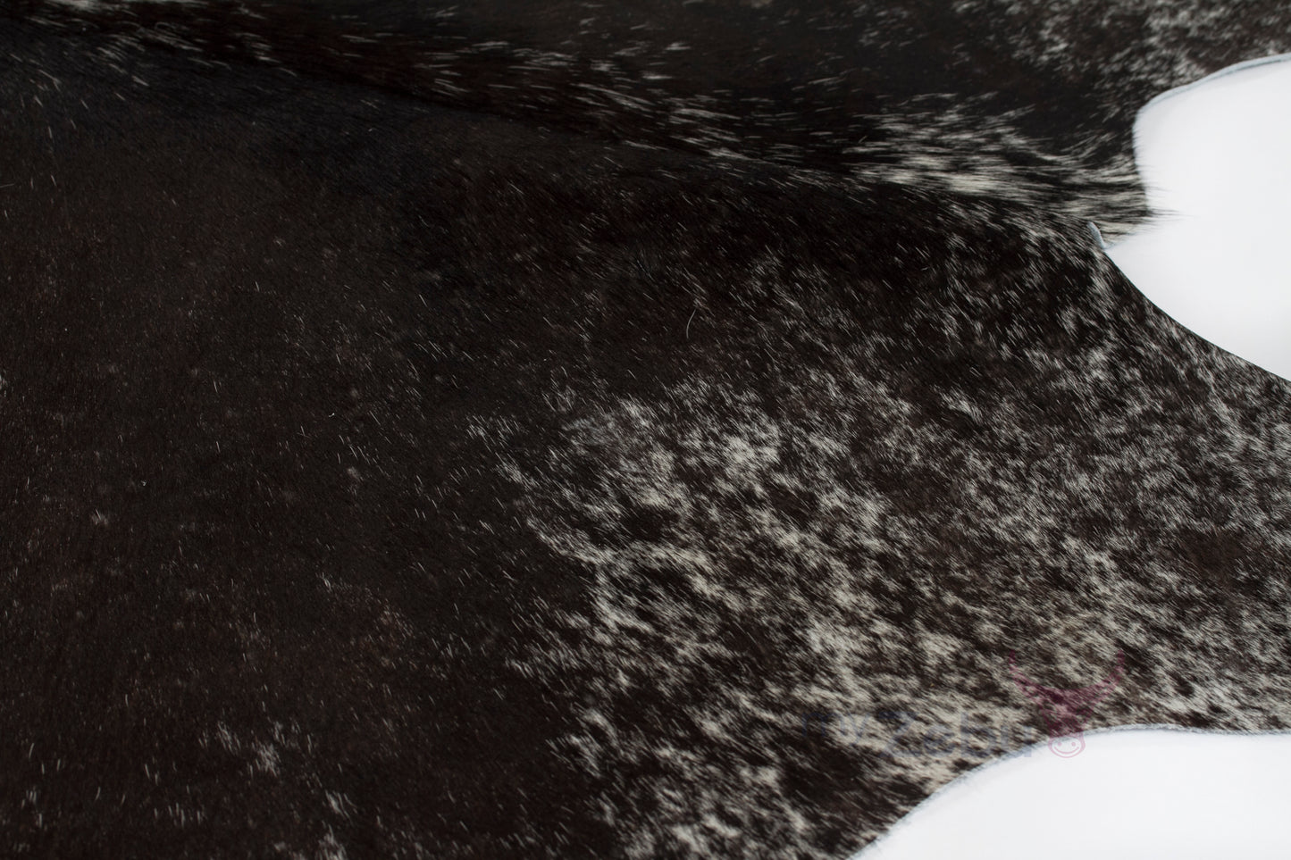 Cow hide natural - Black Brindle Medium