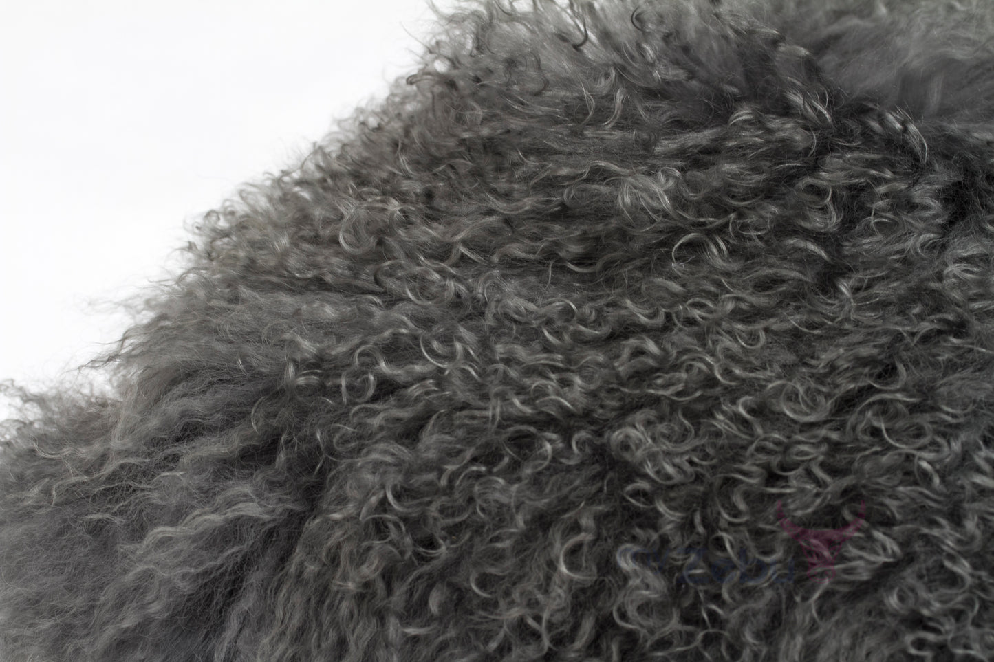Mongolian lambskin - Gravel