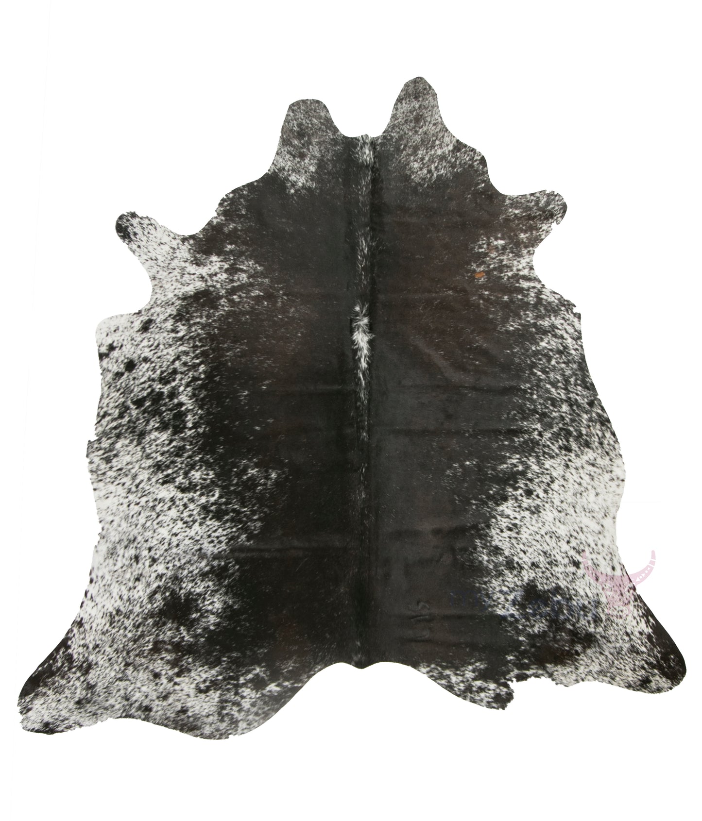 Cow hide natural - Black Brindle Medium