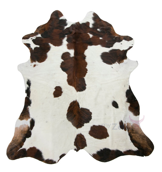Cow hide natural - Spotted Tri Colour