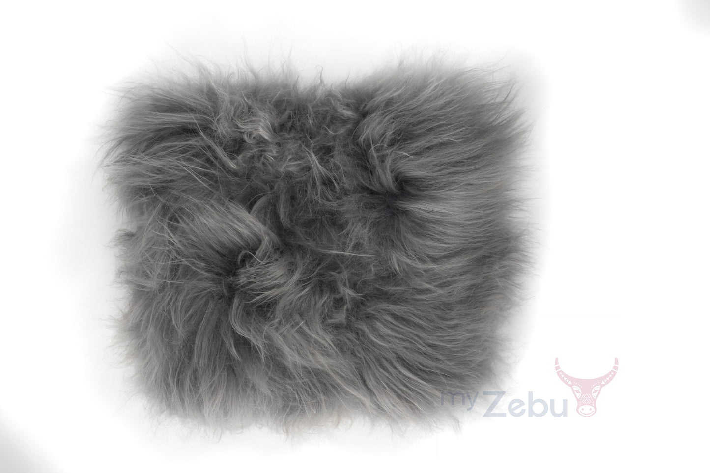 Icelandic scatter cushion - Steel