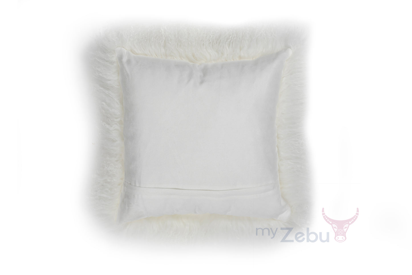 Mongolian scatter cushion - Prosecco