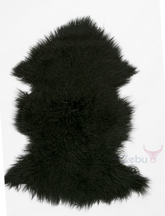 Mongolian lambskin - Black