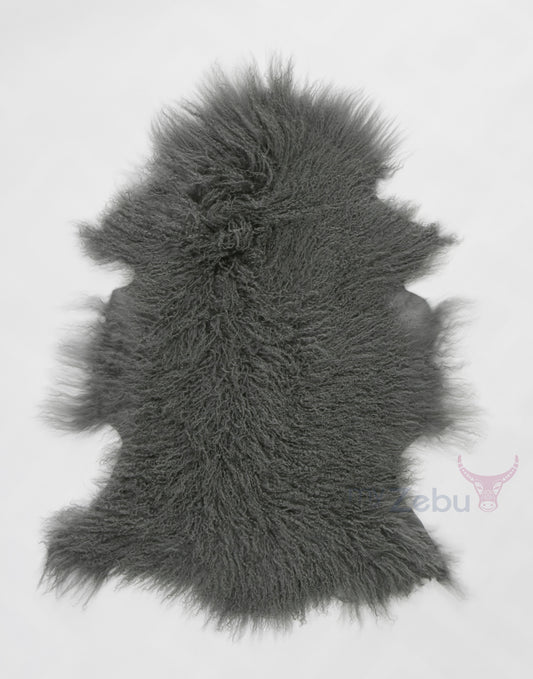 Mongolian lambskin - Gravel
