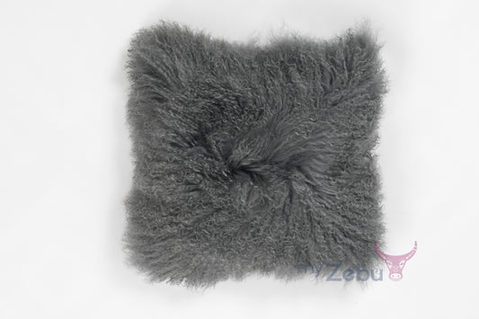Mongolian scatter cushion - Gravel