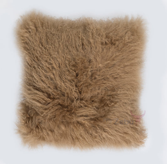 Mongolian scatter cushion - Nut
