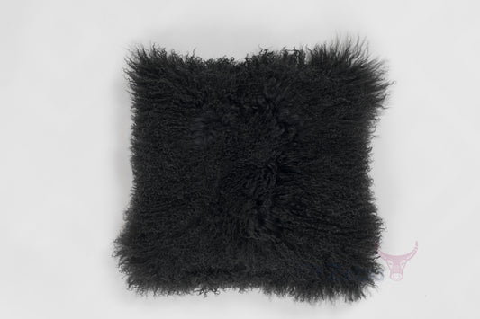 Mongolian scatter cushion - Slate