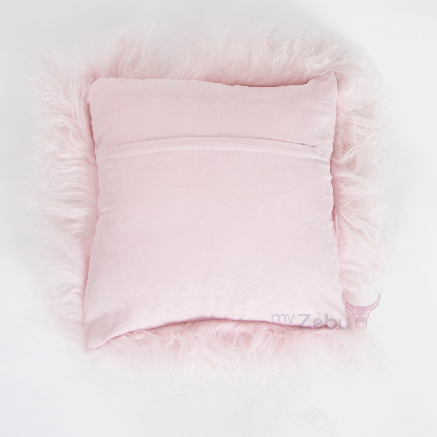 Mongolian scatter cushion - Pink
